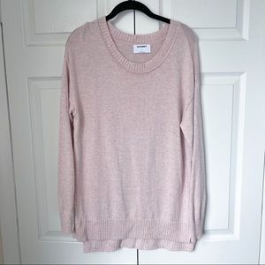 Old Navy Light Pink Sweater